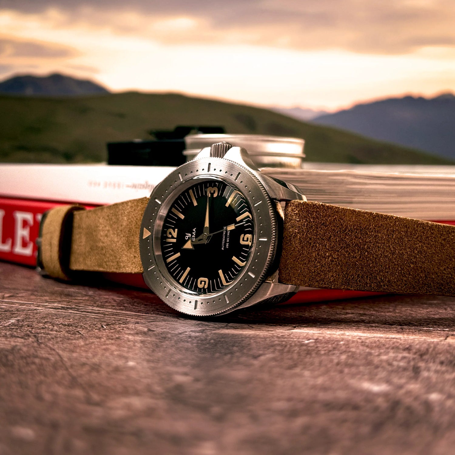 RAINER SUEDE STITCHLESS Dial & Hide